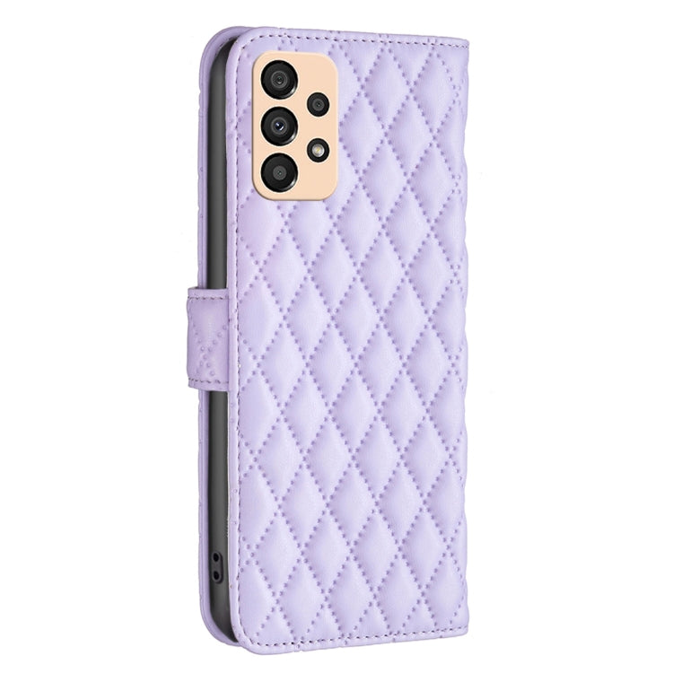 For Samsung Galaxy A33 5G Diamond Lattice Wallet Leather Flip Phone Case