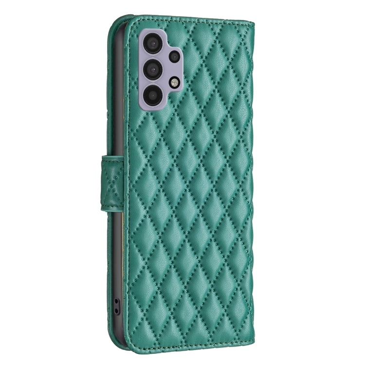 For Samsung Galaxy A32 5G Diamond Lattice Wallet Leather Flip Phone Case