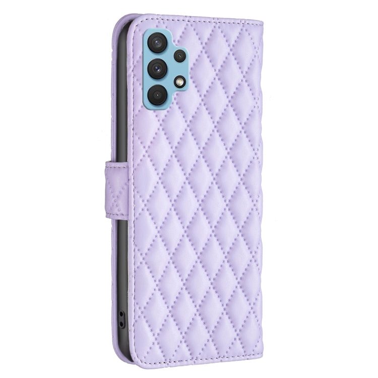 For Samsung Galaxy A32 4G Diamond Lattice Wallet Leather Flip Phone Case
