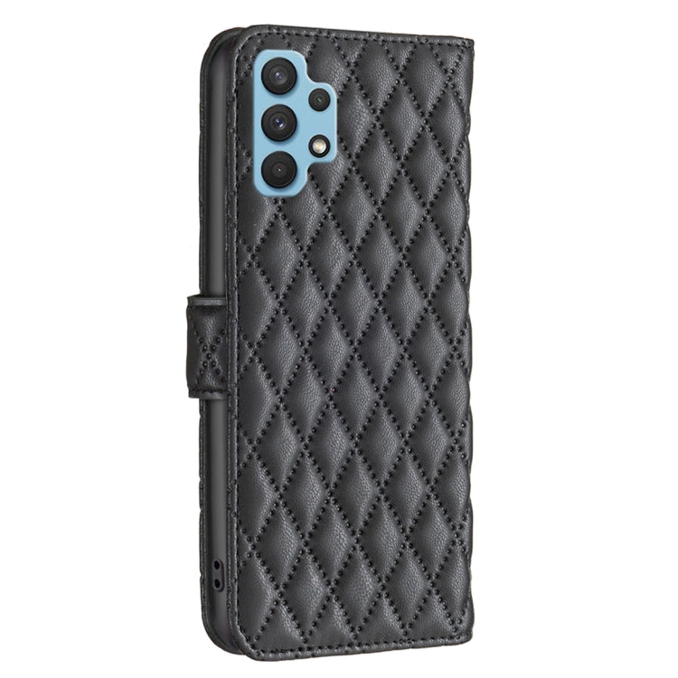 For Samsung Galaxy A32 4G Diamond Lattice Wallet Leather Flip Phone Case
