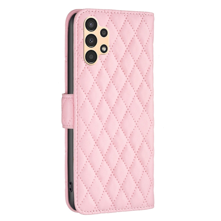 For Samsung Galaxy A13 4G / 5G Diamond Lattice Wallet Leather Flip Phone Case