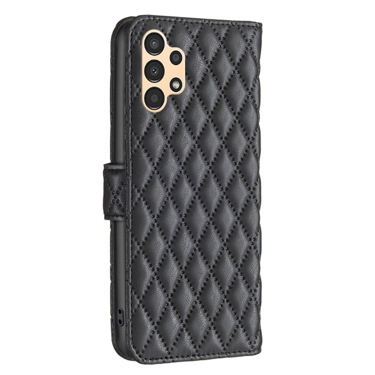 For Samsung Galaxy A13 4G / 5G Diamond Lattice Wallet Leather Flip Phone Case