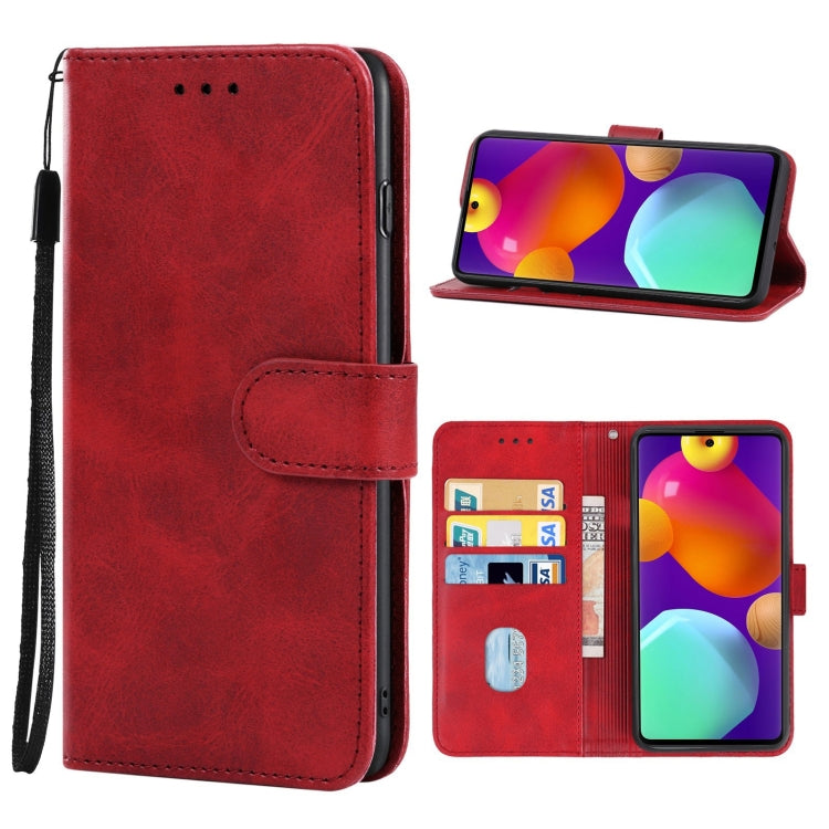 For Samsung Galaxy M62 Leather Phone Case