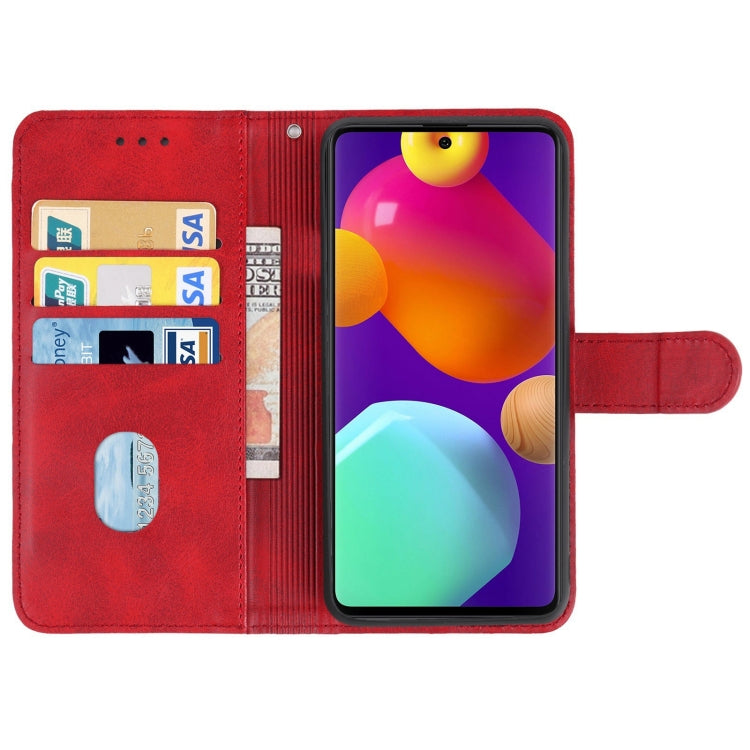 For Samsung Galaxy M62 Leather Phone Case