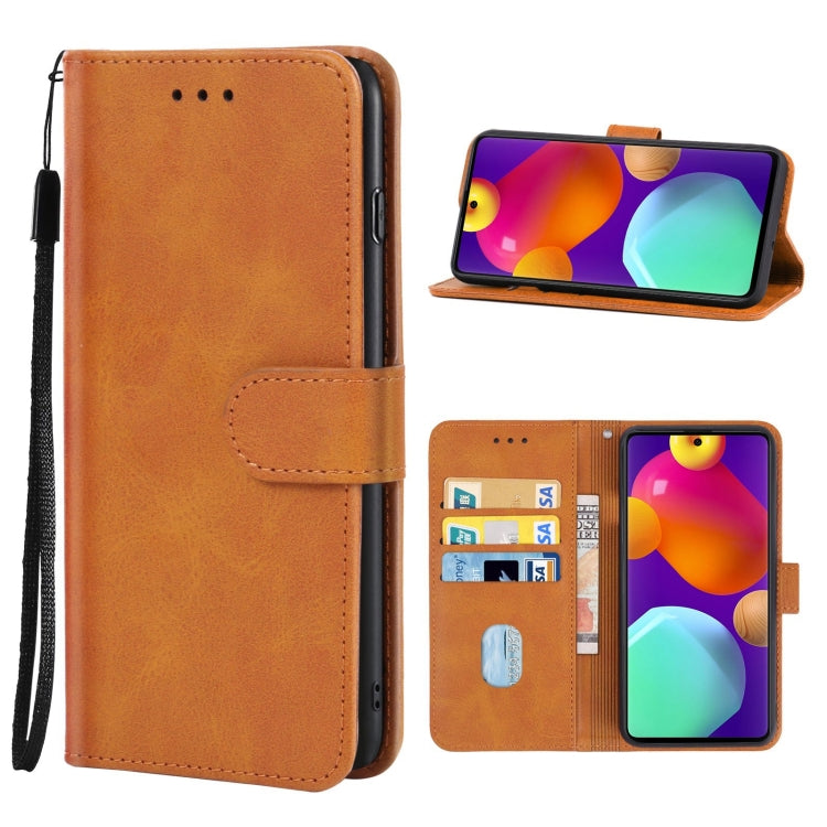 For Samsung Galaxy M62 Leather Phone Case