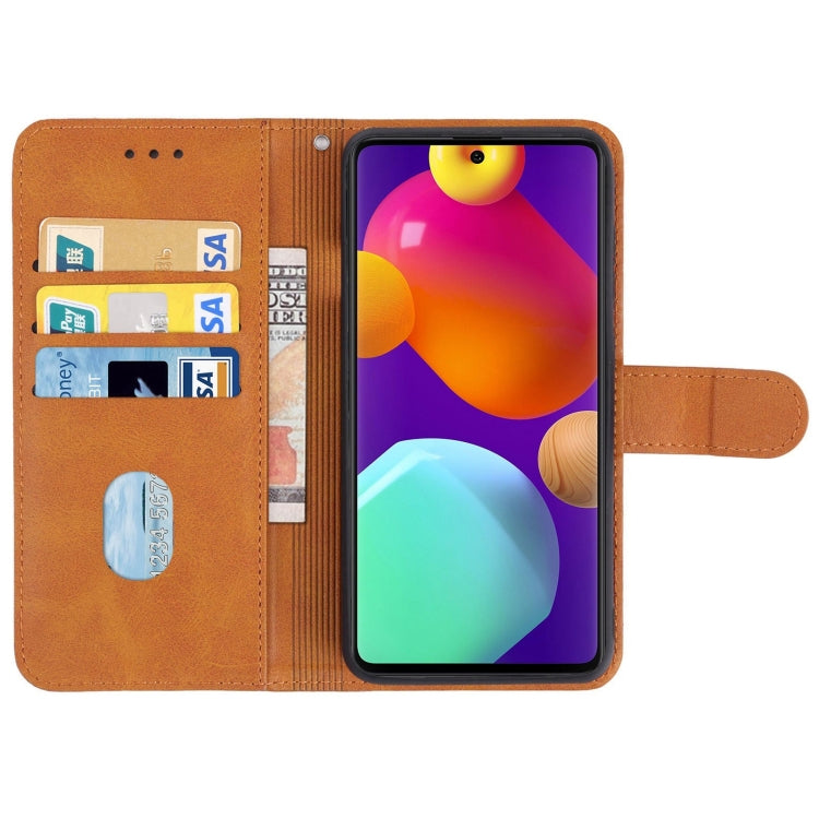 For Samsung Galaxy M62 Leather Phone Case
