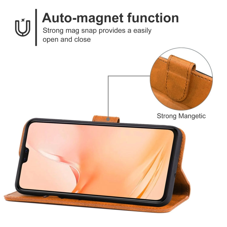 For vivo V20 Pro Leather Phone Case