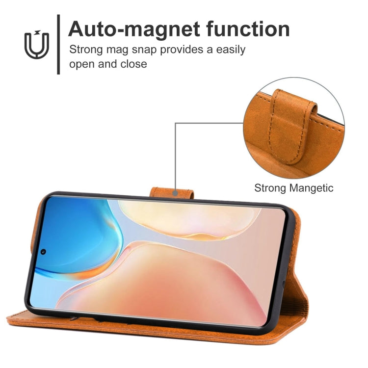 For vivo X70 Pro Leather Phone Case