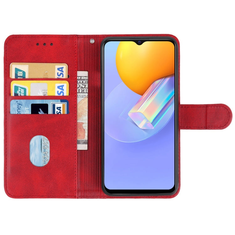 For vivo Y15a Leather Phone Case
