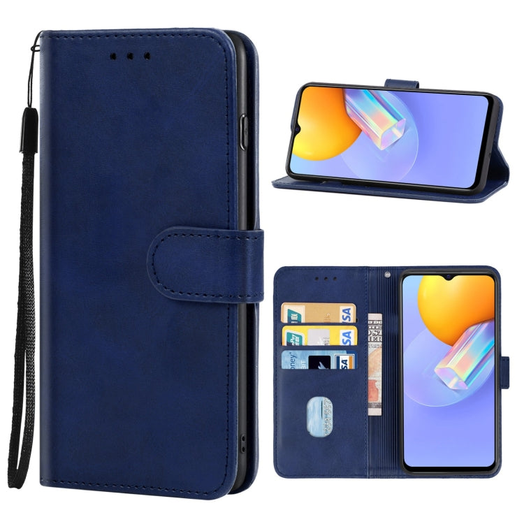 For vivo Y15a Leather Phone Case