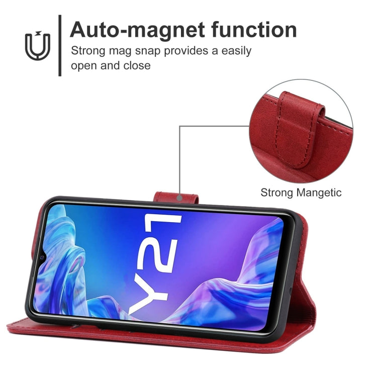 For vivo Y21 2018 Leather Phone Case