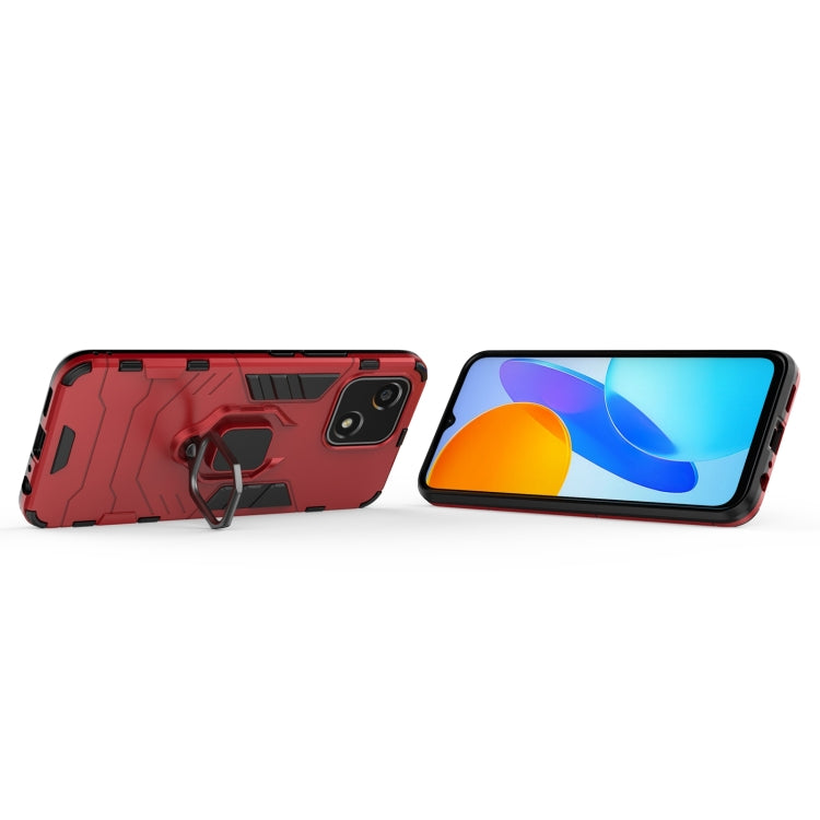 For Honor Play 30 Shockproof PC + TPU Protective Phone Case with Magnetic Ring Holder