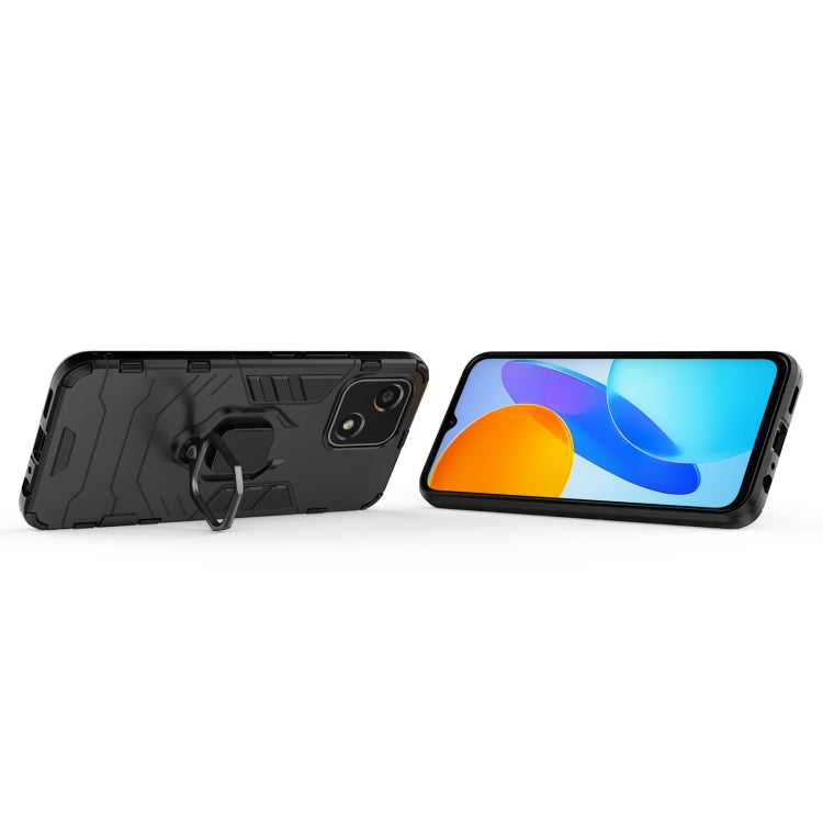For Honor Play 30 Shockproof PC + TPU Protective Phone Case with Magnetic Ring Holder