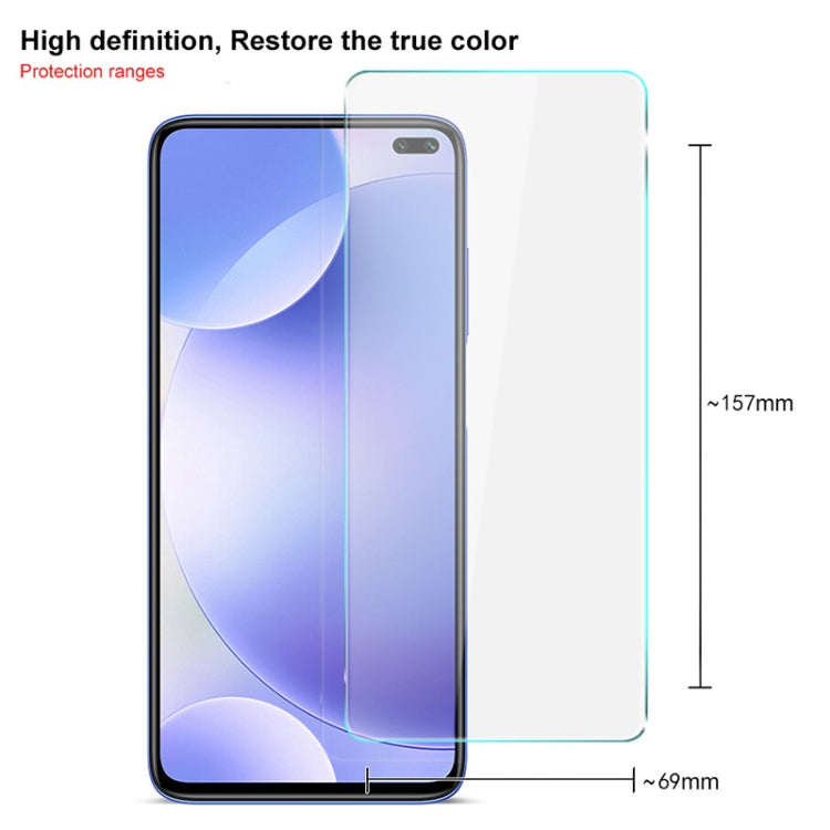 For Xiaomi Redmi K30 5G IMAK 9H Hardness Explosion-proof Tempered Glass Film