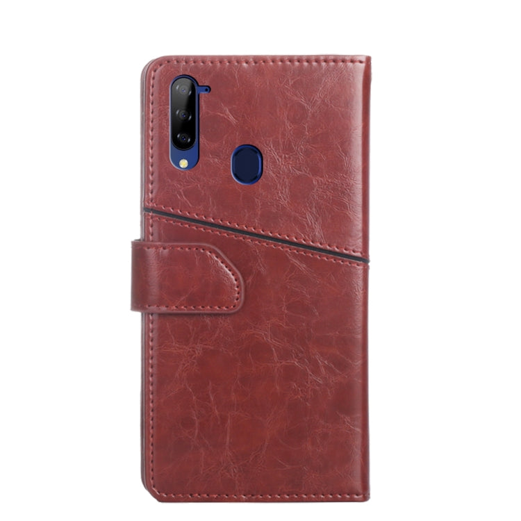 For ZTE Libero 5G Geometric Stitching Horizontal Flip Leather Phone Case