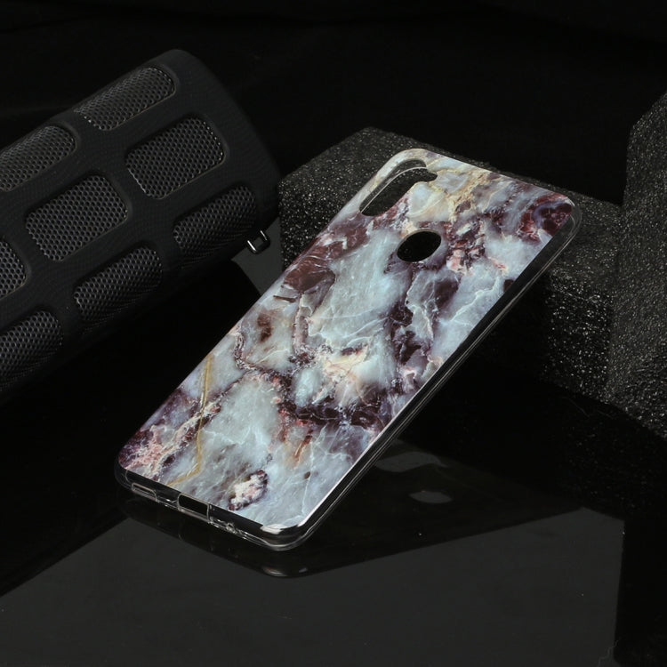 For Galaxy A11 Marble Pattern Soft TPU Protective Case