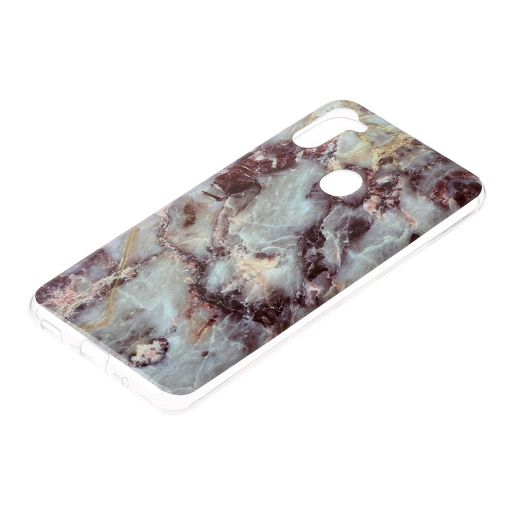 For Galaxy A11 Marble Pattern Soft TPU Protective Case