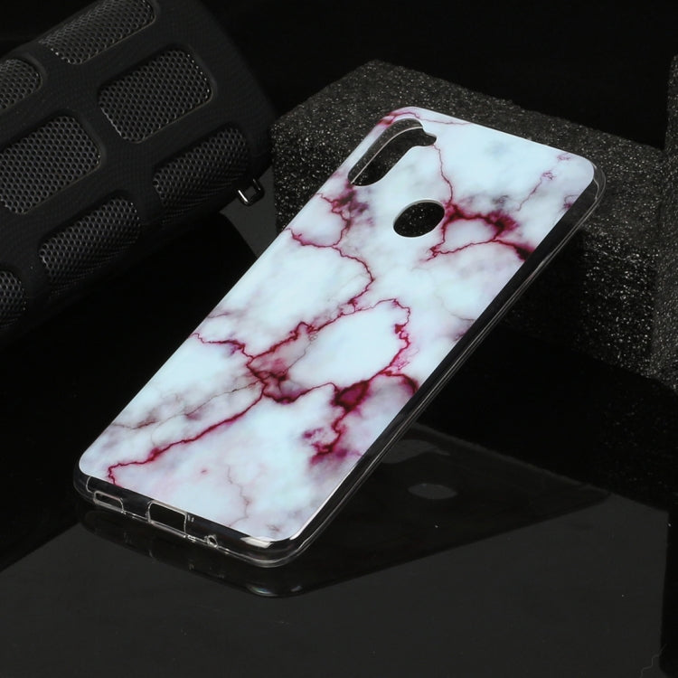 For Galaxy A11 Marble Pattern Soft TPU Protective Case