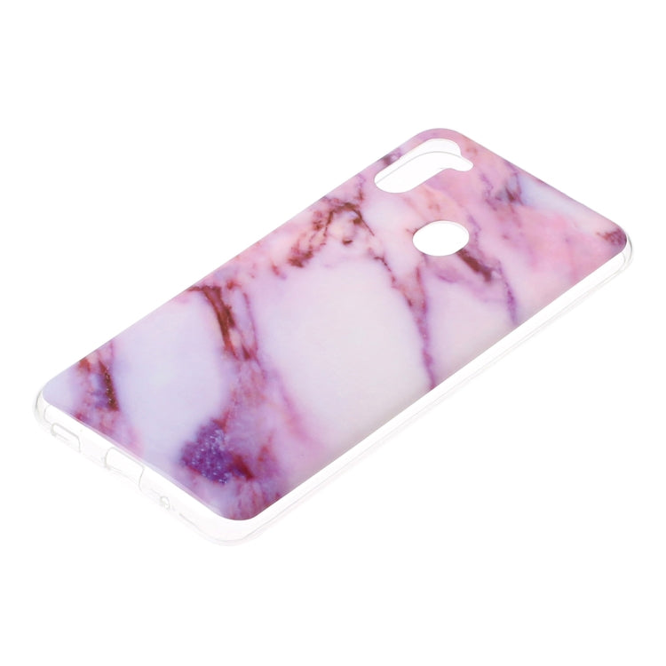 For Galaxy A11 Marble Pattern Soft TPU Protective Case