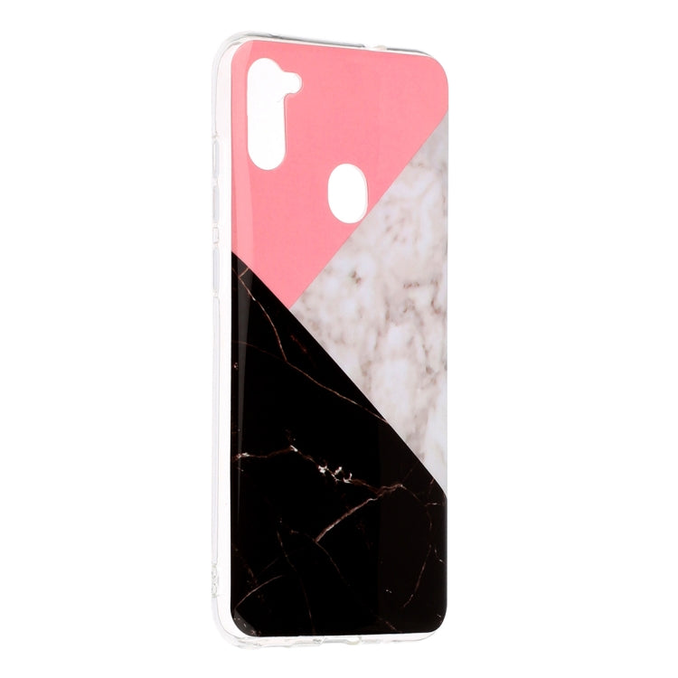 For Galaxy A11 Marble Pattern Soft TPU Protective Case