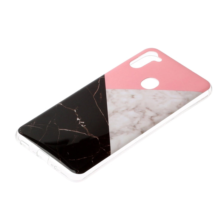 For Galaxy A11 Marble Pattern Soft TPU Protective Case