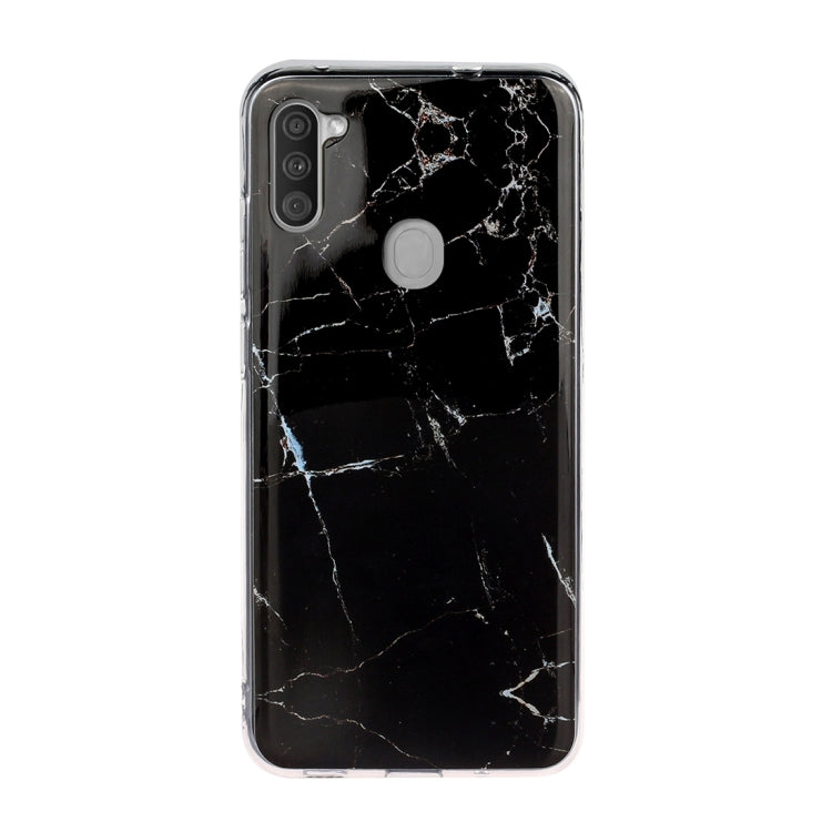 For Galaxy A11 Marble Pattern Soft TPU Protective Case