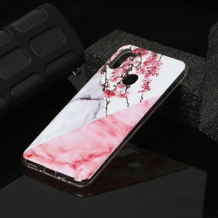For Galaxy A11 Marble Pattern Soft TPU Protective Case