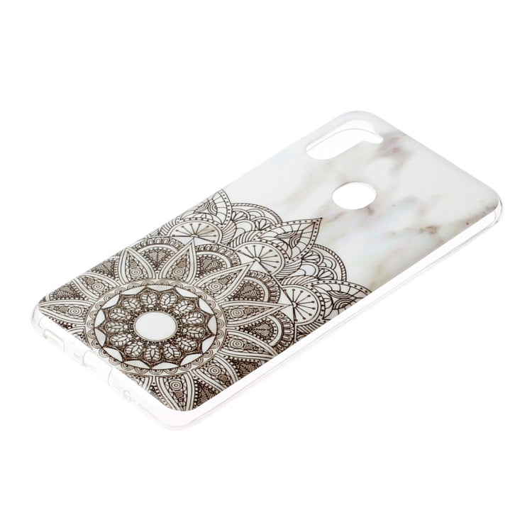 For Galaxy A11 Marble Pattern Soft TPU Protective Case