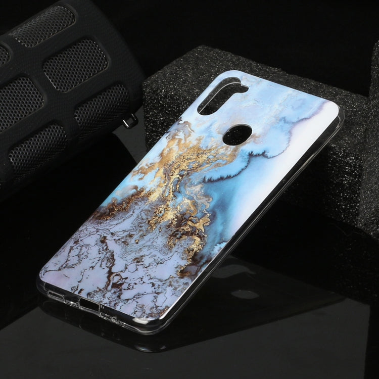 For Galaxy A11 Marble Pattern Soft TPU Protective Case