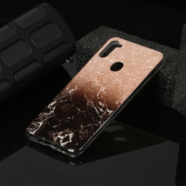 For Galaxy A11 Marble Pattern Soft TPU Protective Case