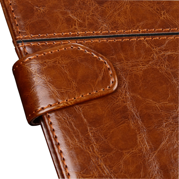 For Sony Xperia Ace II Geometric Stitching Horizontal Flip Leather Phone Case