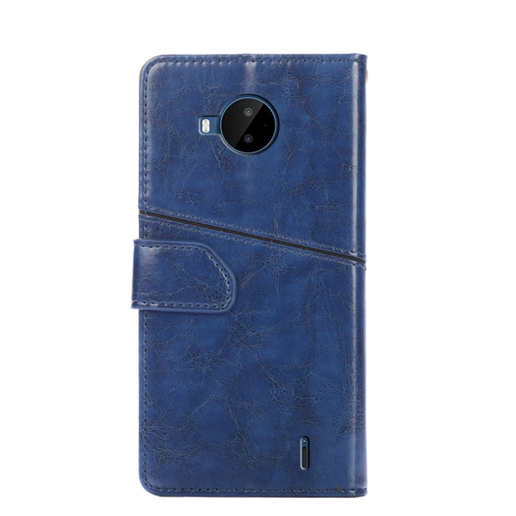 For Nokia C20 Plus Geometric Stitching Horizontal Flip Leather Phone Case