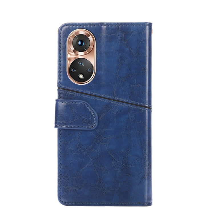 For Honor 50 Geometric Stitching Horizontal Flip Leather Phone Case