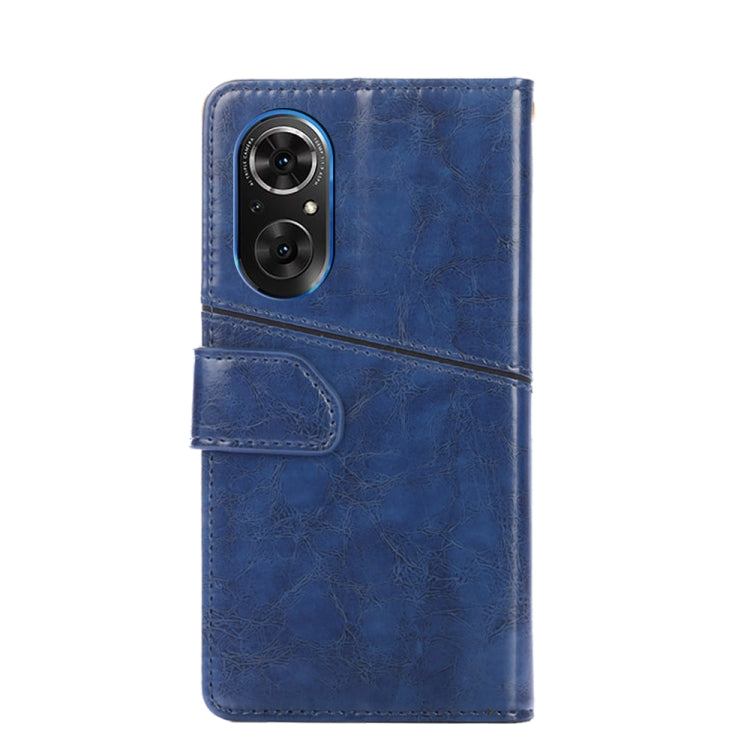 For Honor 50 SE Geometric Stitching Horizontal Flip Leather Phone Case