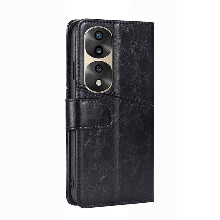 For Honor 70 Pro / 70 Pro+ Geometric Stitching Horizontal Flip Leather Phone Case