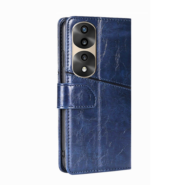For Honor 70 Pro / 70 Pro+ Geometric Stitching Horizontal Flip Leather Phone Case