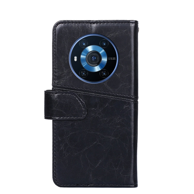For Honor Magic3 Geometric Stitching Horizontal Flip Leather Phone Case