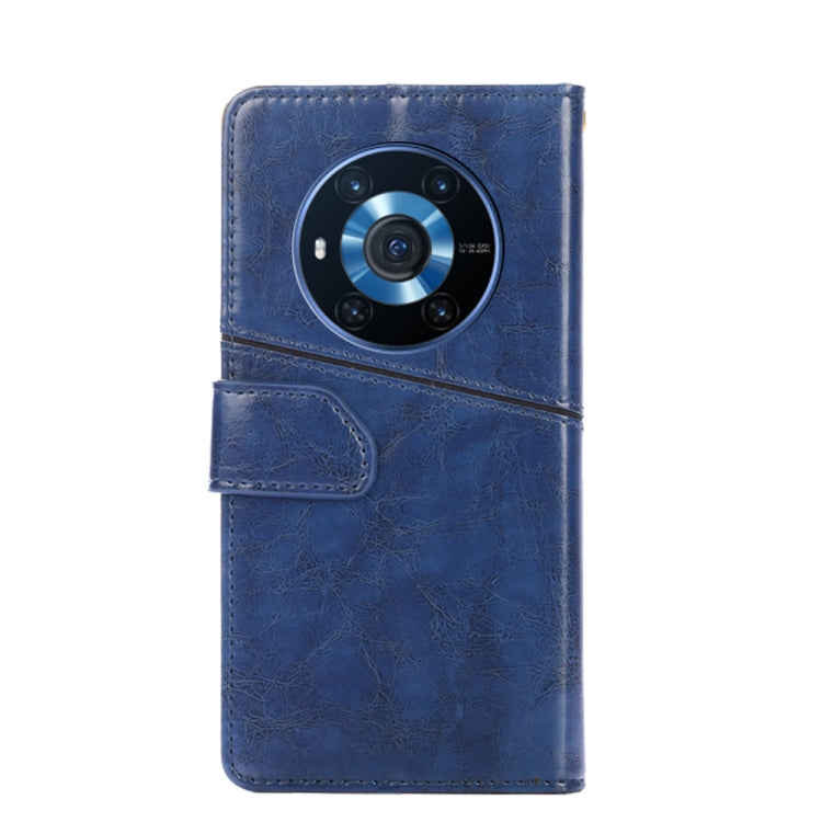 For Honor Magic3 Geometric Stitching Horizontal Flip Leather Phone Case