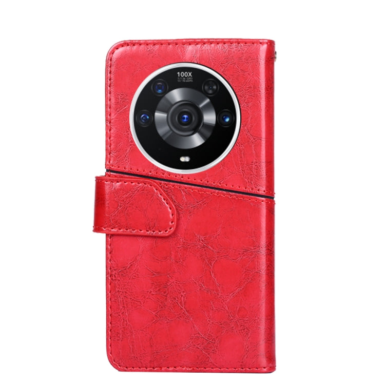 For Honor Magic3 Pro Geometric Stitching Horizontal Flip Leather Phone Case