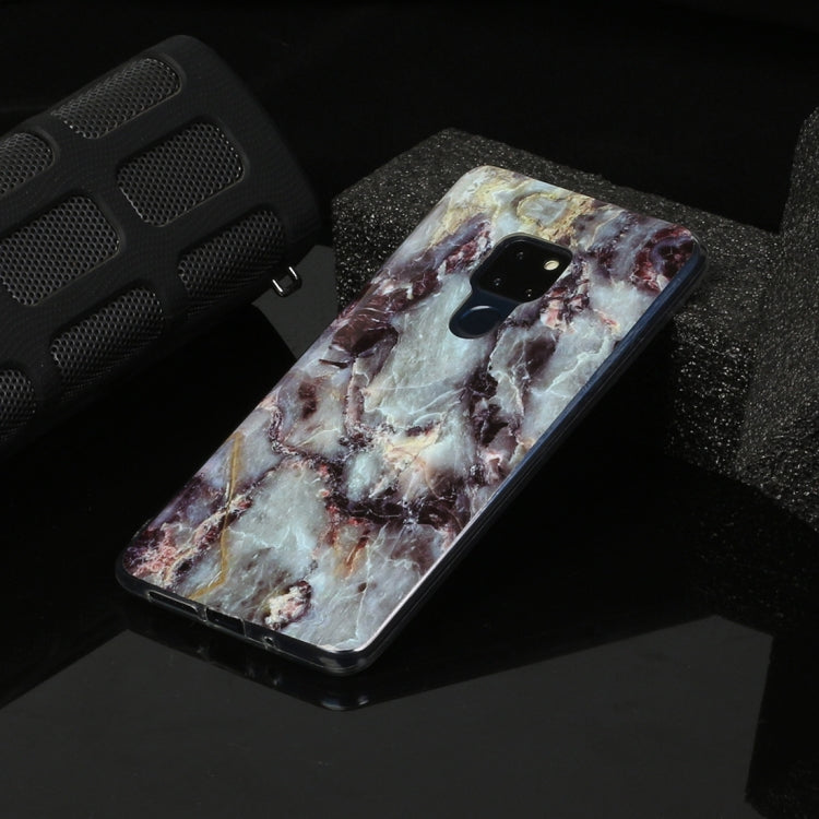 For Huawei Mate 20 Marble Pattern Soft TPU Protective Case