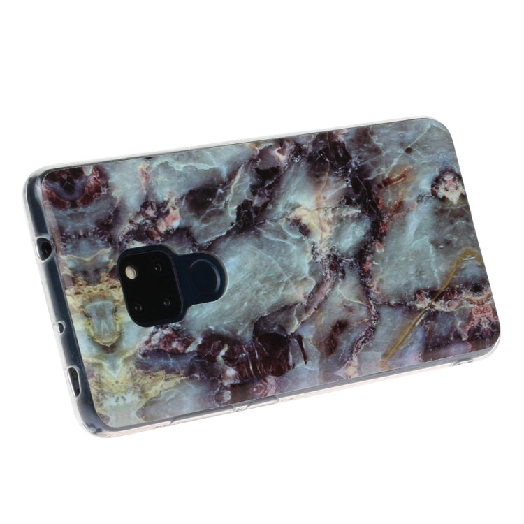 For Huawei Mate 20 Marble Pattern Soft TPU Protective Case