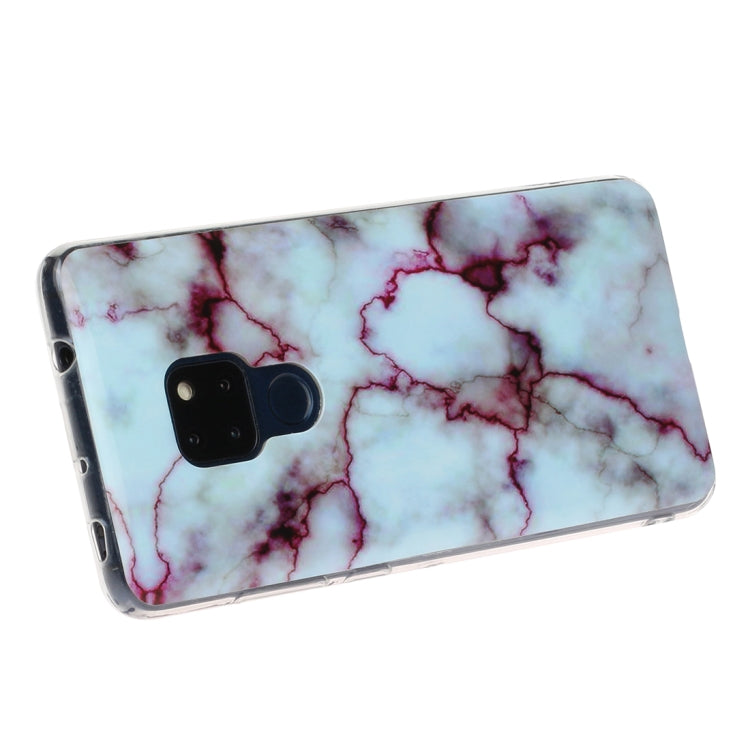 For Huawei Mate 20 Marble Pattern Soft TPU Protective Case