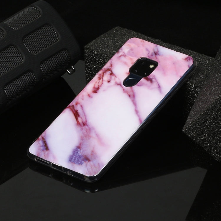 For Huawei Mate 20 Marble Pattern Soft TPU Protective Case