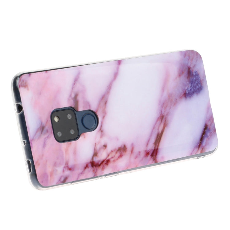 For Huawei Mate 20 Marble Pattern Soft TPU Protective Case