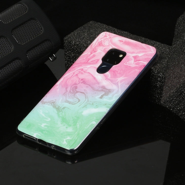 For Huawei Mate 20 Marble Pattern Soft TPU Protective Case