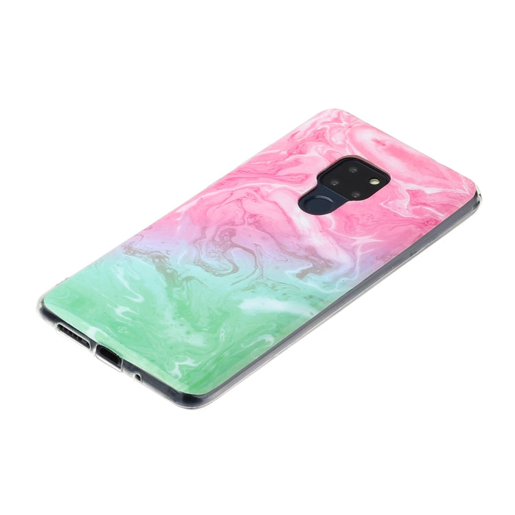 For Huawei Mate 20 Marble Pattern Soft TPU Protective Case