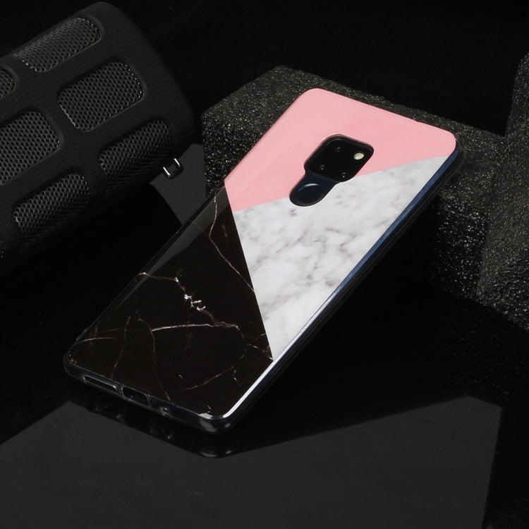 For Huawei Mate 20 Marble Pattern Soft TPU Protective Case