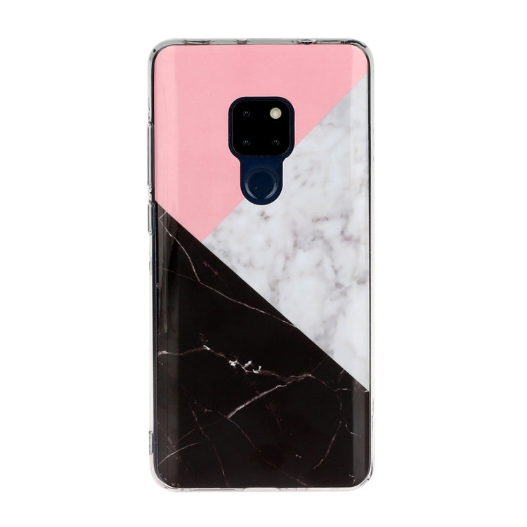 For Huawei Mate 20 Marble Pattern Soft TPU Protective Case