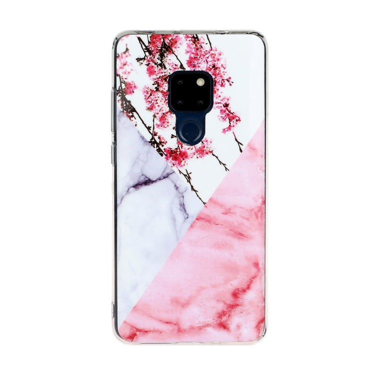 For Huawei Mate 20 Marble Pattern Soft TPU Protective Case