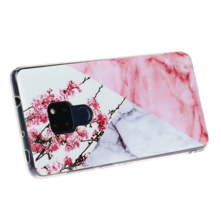 For Huawei Mate 20 Marble Pattern Soft TPU Protective Case